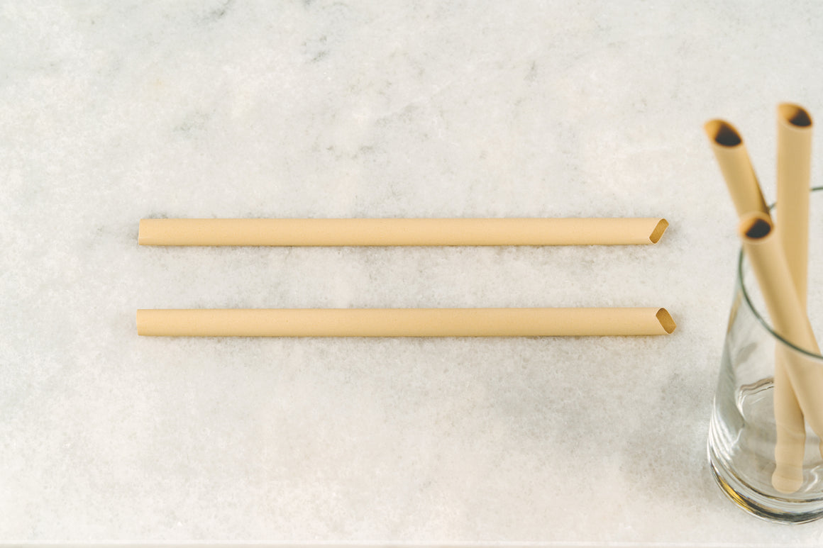 12mm Large Bamboo Straw - PACK (100 pcs, Unwrapped)