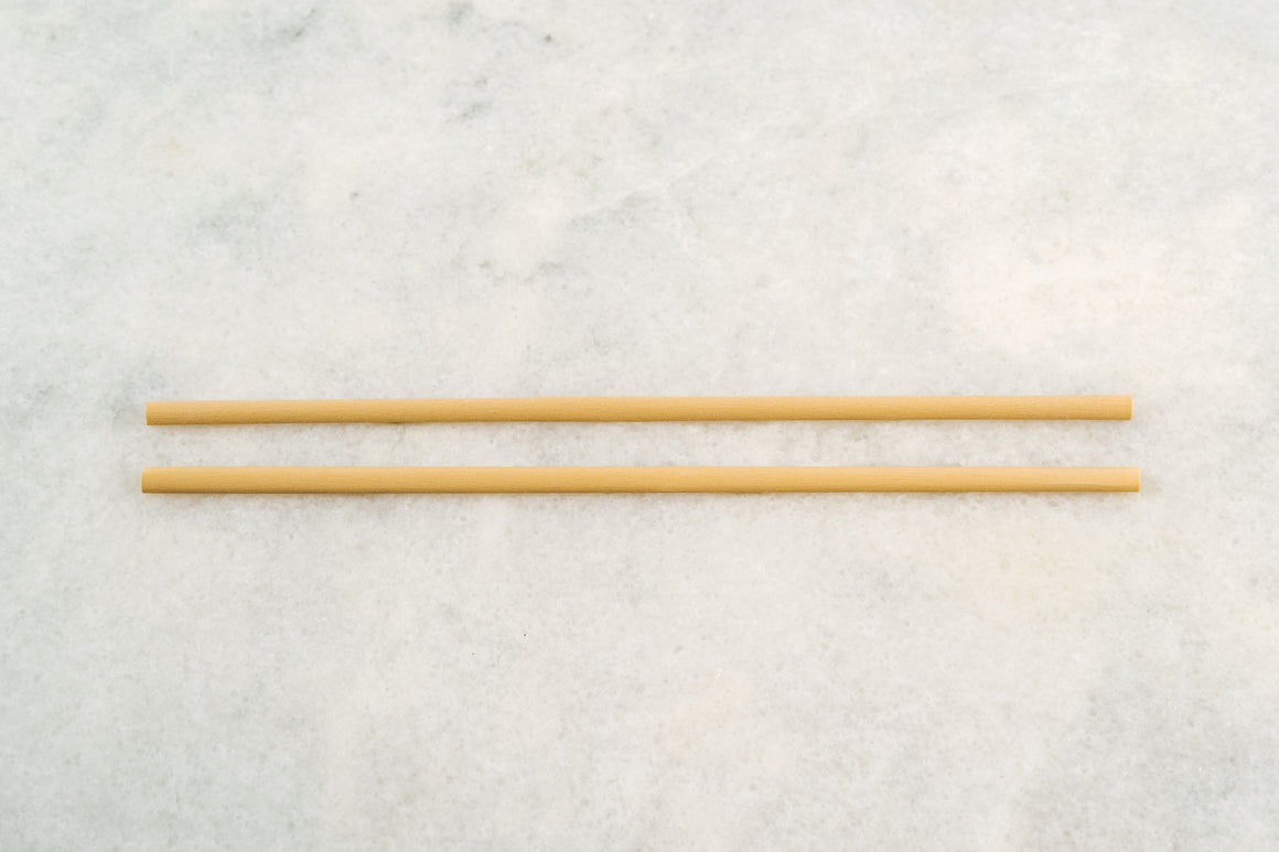 6mm Regular Cropmade Bamboo Fiber Straw - PACK (250 pcs, Unwrapped)
