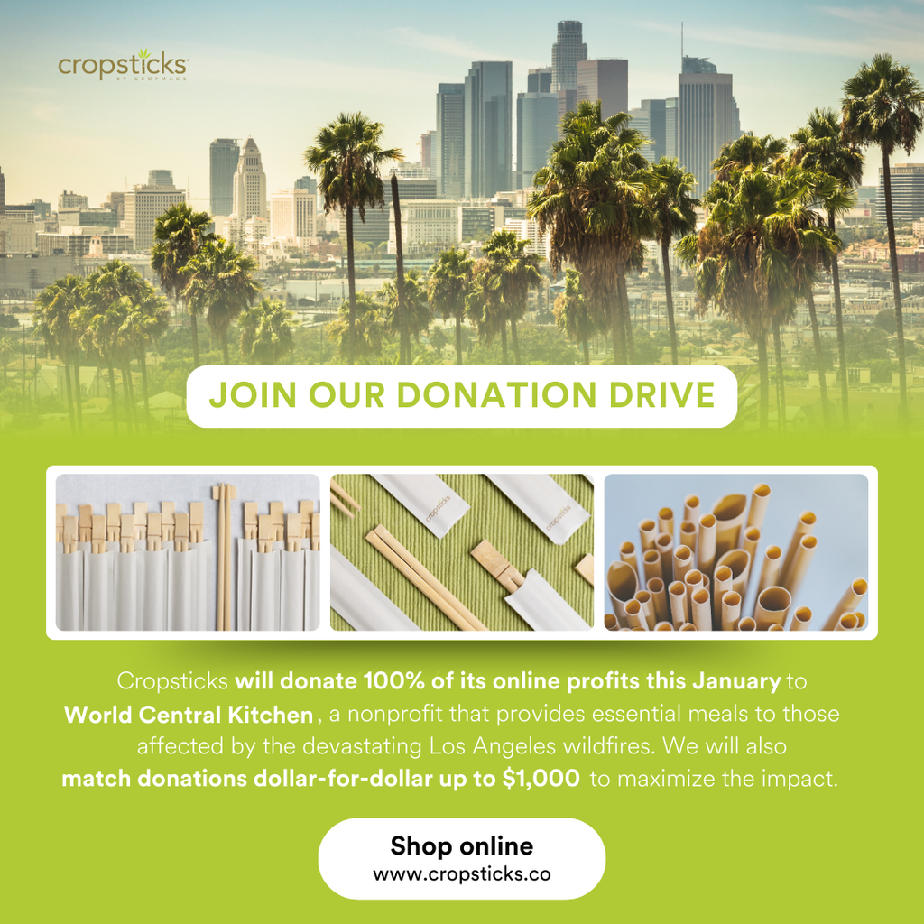 100% of January Online Profits to World Central Kitchen