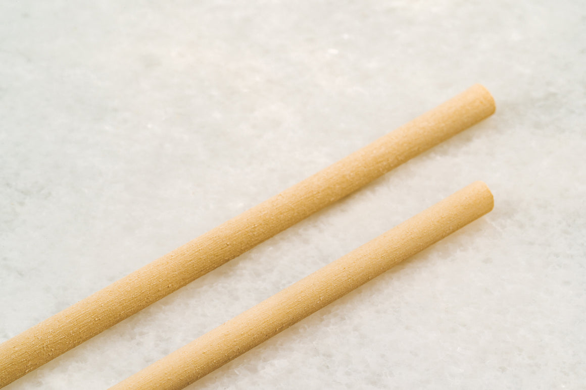 6mm Regular Cropmade Bamboo Fiber Straw - PACK (250 pcs, Unwrapped)